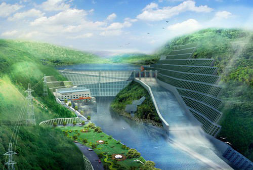 宁德老挝南塔河1号水电站项目